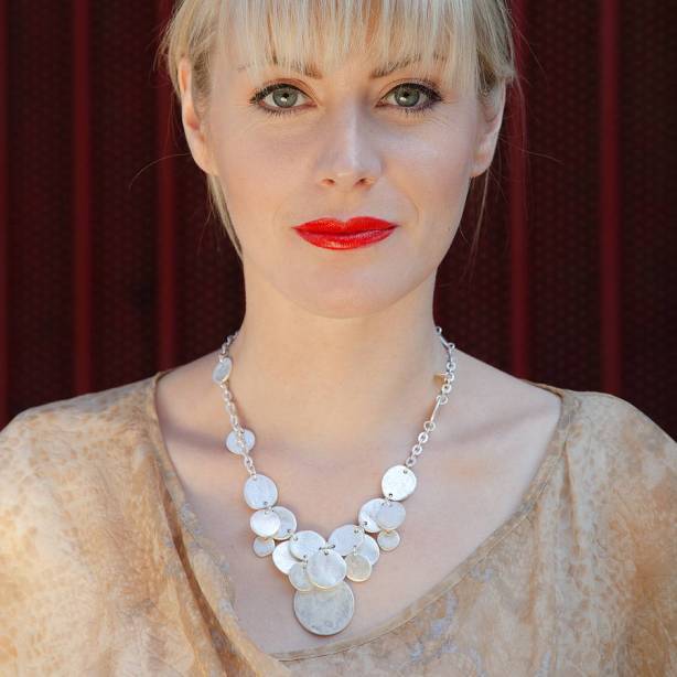 Luisa Coin Necklace In Gold Or Silver by BLOOM BOUTIQUE