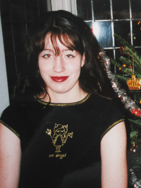 This is truly terrible. At my mother's insistence I wore a darker (Winter) lip to try and balance the black. Ouch.