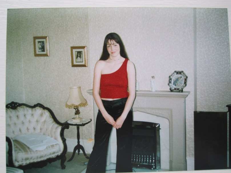 This is so bad I nearly didn't include it. The style is all wrong, the colours completely dominate. Interestingly I was at my very lightest here weight-wise and yet I look heavier thanks to the colours and the unflattering style. The hem of the top cuts me in half in the most unflattering way.